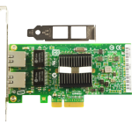RJ45 Dual Port, Intel 82571, 1 GbE PCIE x4/x8/x16, INTEL 9402PT COMPATIBLE