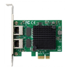 Rj45 Dual Port,Intel 82571,1 GbE PCIE x1/x4/x8/x16 INTEL PORT 1X Dual Card